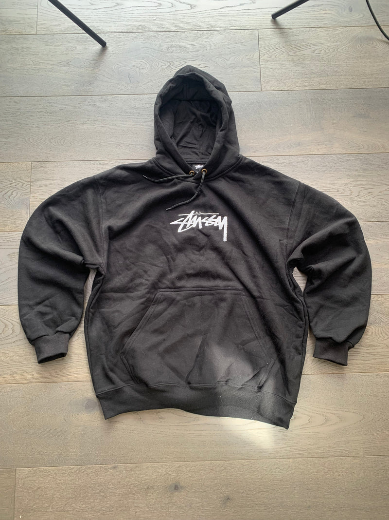 Stussy Reworked Black Hoodie - Bulk