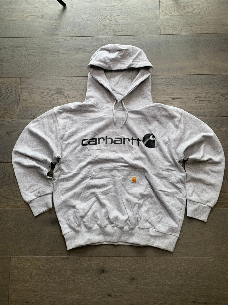 Carhartt Reworked Grey Hoodie - Bulk