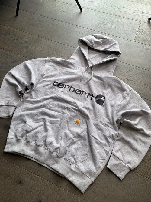 Carhartt Reworked Grey Hoodie - Bulk